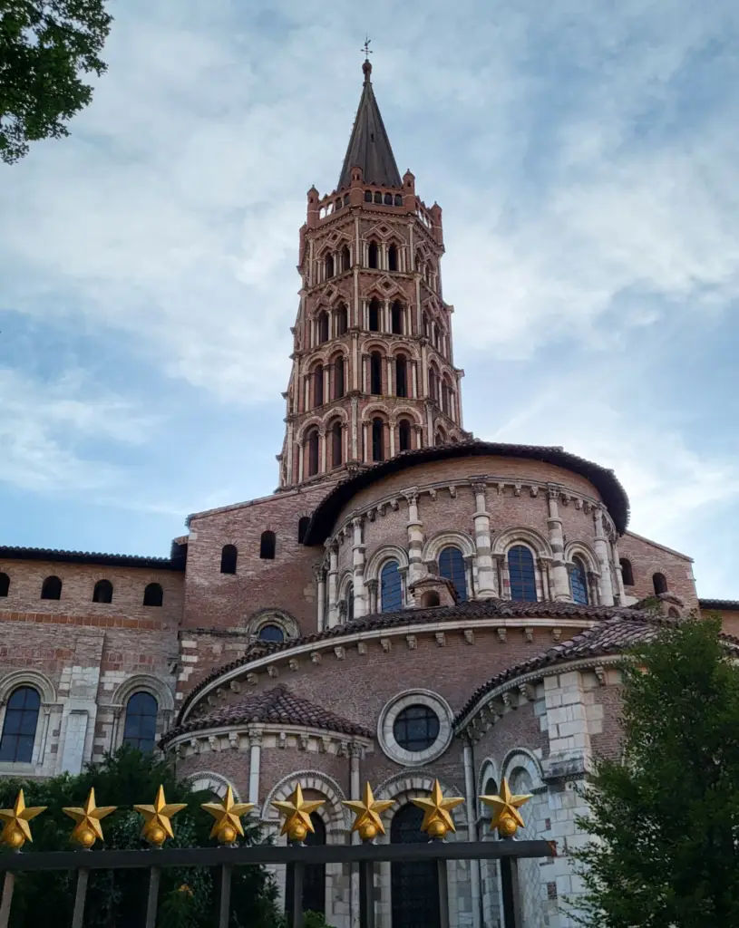The Basilica of Saint-Sernin is a church in Toulouse, France