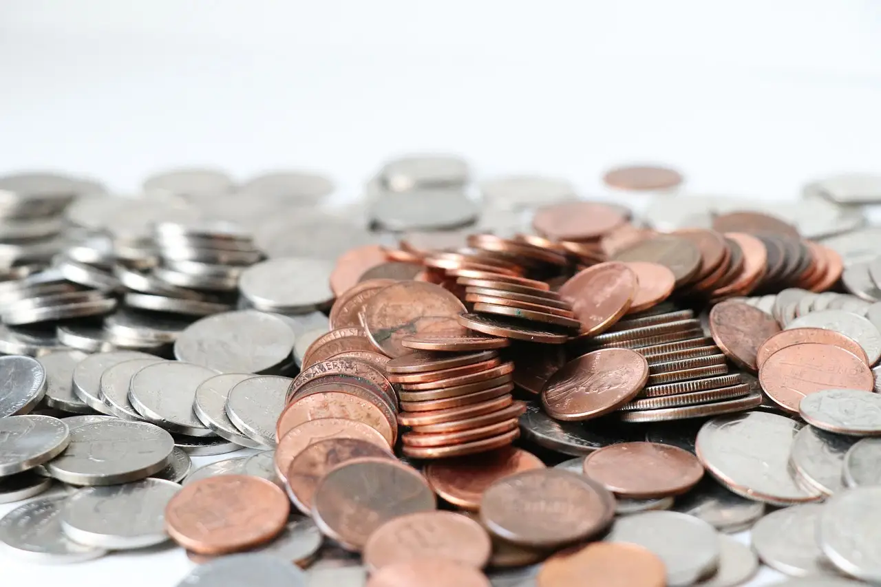 coins, currency, money, finance, wealth, cash, deposit, profit, savings